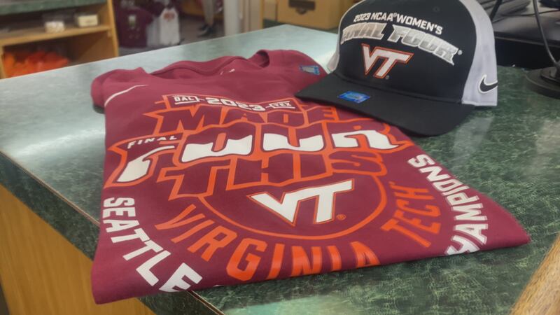 Virginia Tech women's basketball Final Four gear now available online and in stores