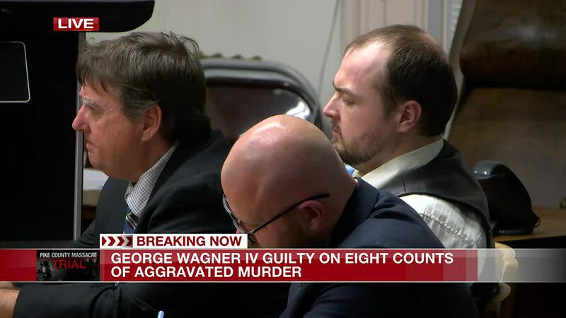 Judge reads out jury's verdict in George Wagner IV murder trial