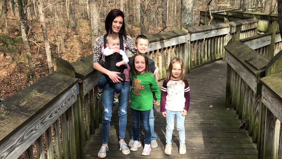 Samantha Alexander, 28, and her 7-and 8-year-old daughters drowned while visiting a secluded...