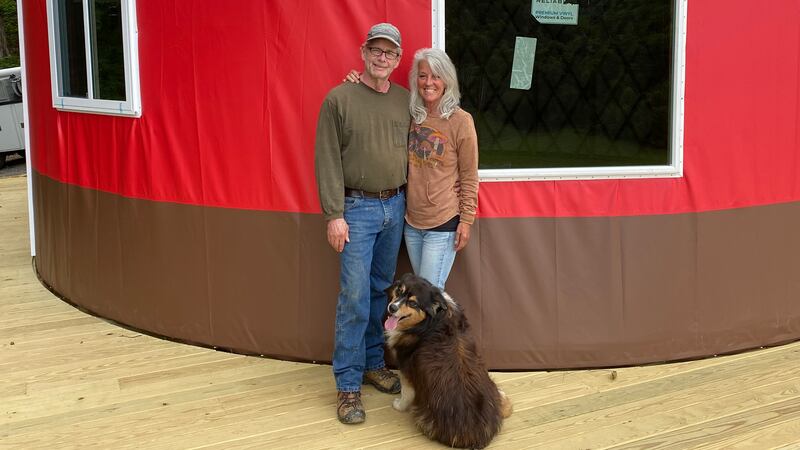Laura Hunt and David Belanger